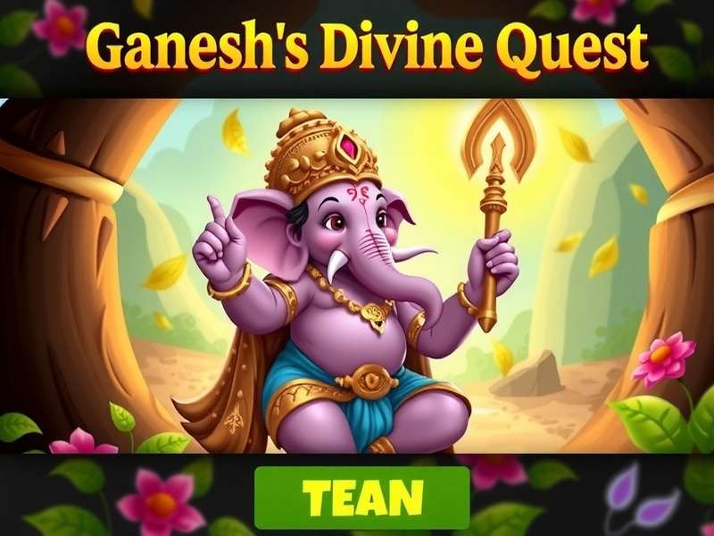 Ganesha S Divine Quest - The Epic Mythical Adventure Ganesha S Divine Quest Game Banner